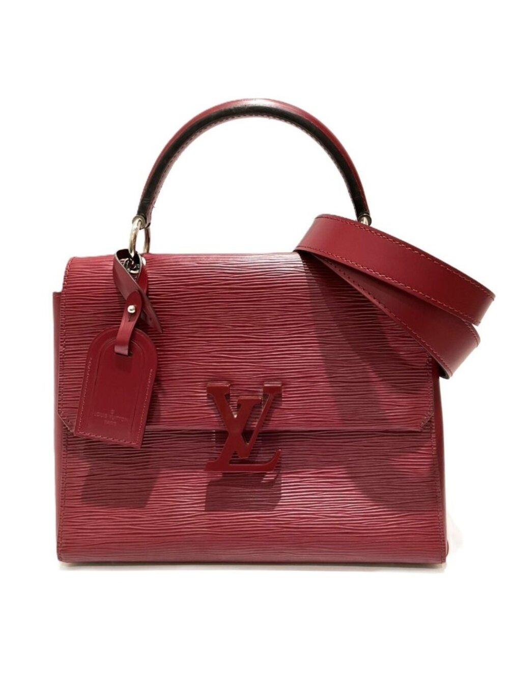 Louis Vuitton Grenelle PM Epi Handbag Leather